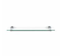 BLOMUS, étagère de salle de bain en acier inoxydable, modèle AREO, avec étagère en verre, finition mate, 76 cm, référence 68923