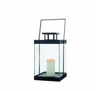 blomus -FINCA 63687 Lanterne M en métal revêtu par pulvérisation, Aspect Exclusif, Accessoire d'intérieur Moderne, atmosphère chaleureuse, Utilisation en intérieur (H x l x P) : 36,5 x 21 x 21 cm