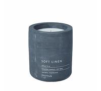 blomus Fraga Bougie parfumée Magnet L à la cire de soja Aspect béton Gris Foncé Moyen