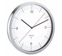 Blomus horloge murale CRONO radio horloge murale analogique acier inoxydable blanc