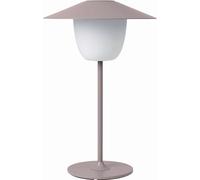 Blomus, lampe LED mobile ANI, lampe, aluminium mat avec revêtement en poudre, couleur bois, référence 66066