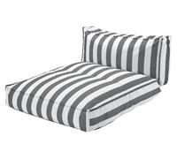 Blomus - Lit d'extérieur "STAY" - Blanc/Noir - 120 x 190 cm