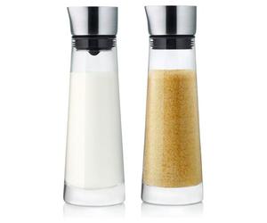 Blomus Macchiato Bol De Sucre Transparent Verre, Acier Inoxydable Transparent