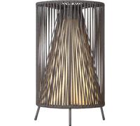 Blomus Mobile LED-Lampe ROPE Coal, lampadaire pour l'intérieur et l'extérieur, 54 cm