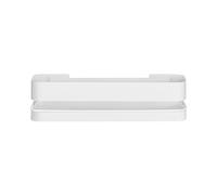 Blomus - NEXIO 66333 Panier de douche avec large bande élastique à l'intérieur, 34 x 8 cm, blanc