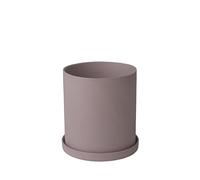 Blomus -Nona 66519 Pot à Herbes Taille L Rouge Chaud/Marron Accessoire d'intérieur élégant
