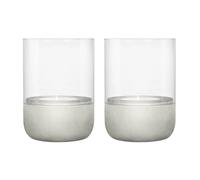 blomus Photophore Calma Ø7 cm 2-pack Gris clair