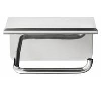 Blomus Porte-rouleau MODO, couleur acier inoxydable poli, avec tablette, 65532, exclusivité boutique