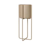 blomus Pot sur pied Kena S h55 cm Ø22 cm Nomad (beige)
