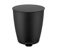 blomus Poubelle à pédale Ava Black. 3 L