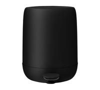 Blomus Poubelle à pédale Sono – 3 L, fermeture douce – Noir