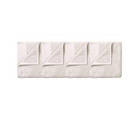Serviette de toilette RIVA set de 4 pc, 30 x 30 cm, crème, Blomus