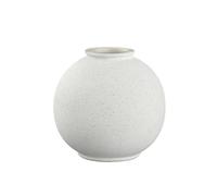 blomus Rudea Vase décoratif en céramique Blanc lys Taille XS 12 x 12 x 11,7 cm