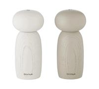 blomus Set moulin à sel et poivre Moli 13 cm Moonbeam
