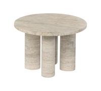 blomus Table d'appoint Volos S Ø52 cm Travertine
