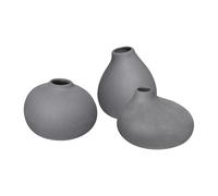 blomus Vase Nona Lot de 3 Pewter