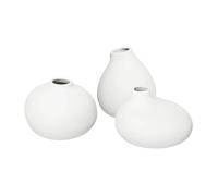 blomus Vase Nona Lot de 3 White
