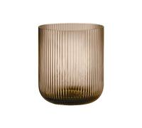 blomus Ven 66252 Photophore Taille M, Marron Chaud, élégant accroche-Regard comme photophore ou Vase, Couleur café