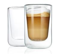 blomus Verre à cappuccino isolant Nero lot de 2 Transparent