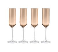 blomus Verre à champagne Fuumi 22 cl lot de 4 Coffee - clair