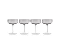 blomus Verre à champagne Fuumi Coupe 28 cl lot de 4 Smoke - clair