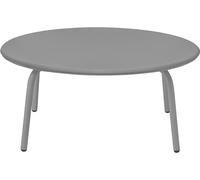 Blomus - YUA - Table basse en granit gris, 80 x 80 cm