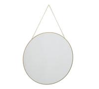 BLOOMINGVILLE - 82040643 - Miroir Mural - Rond Or - 38 cm