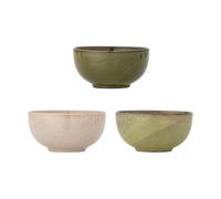 Bloomingville Bol Addison Ø16 cm 3 Pièces Green