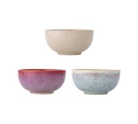 Bloomingville Bol Addison Ø16 cm 3 Pièces Rose