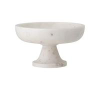 Bloomingville Bol en marbre sur pied Eris Ø20.5 cm Blanc