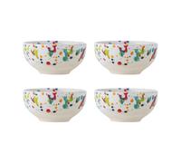 Bloomingville Bol Freckles Ø11.5 cm. lot de 4 Rouge