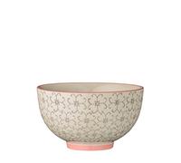 Bloomingville Bols à petit-déjeuner Cécile, Rose et Gris, 3 pièces