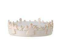Bloomingville Bougeoir de l'Avent Starry Blanc