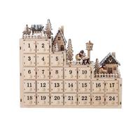 Bloomingville Calendrier de l'Avent Richie 33x38 cm Nature