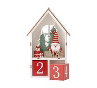 Bloomingville Calendrier Edmund avec date Rouge