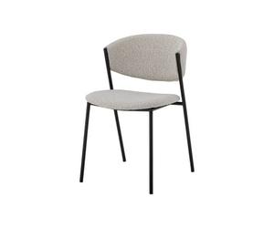 Bloomingville - Chaise empilable Blanc