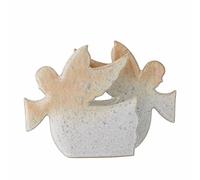 Bloomingville Cherub Engel 82062259 Porte-serviettes en grès Couleur naturelle 16 x 12 x 6,5 cm