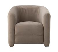 Bloomingville Fauteuil lounge Joel 78x76 cm Gris
