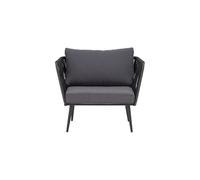 Bloomingville - Fauteuil rembourré Noir