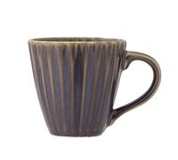 Bloomingville Latina Gobelet en faïence, D 8,5 x H 8,5 cm, 220 ML (Violet)