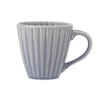 Bloomingville Latina Gobelet en grès, diamètre 8,5 x H 8,5 cm, 220 ML (Bleu Clair)
