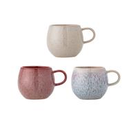 Bloomingville Mug Addison 50 cl Rose. 3 pièces