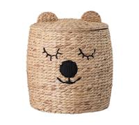 Bloomingville Panier de rangement Dolma avec couvercle Ø42x50 cm Nature