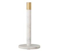 Bloomingville Porte rouleau essuie-tout Emira Marbre 32 cm Blanc