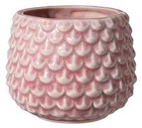 Bloomingville Pot de Fleur Pinecone - Pots de Fleurs décoratifs Couleur pour intérieur Style rétro créatif S (9,5 cm ø), Rose, Céramique