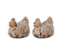 Bloomingville Salière et poivrière Chicky Brown
