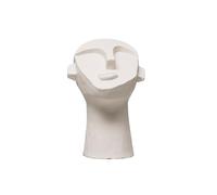 Bloomingville Sculpture, Ciment, Blanc
