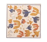 Bloomingville Serviette en papier Anniversary. lot de 20 Jaune