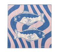 Bloomingville Serviette en papier Remy. lot de 20 Bleu