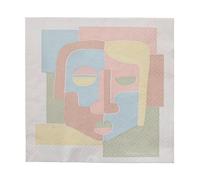 Bloomingville Serviette Peto 33x33 cm Lot de 20 Rose
